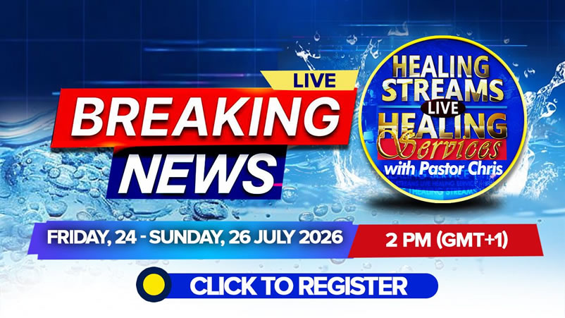 Healing Streams Live Healing Services with Pastor Chris; July 2026 Edition